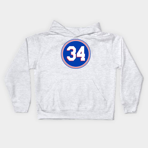 Barkley Number Kids Hoodie by naesha stores